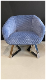 Дизайнерское кресло для отдыха VINIZZA CHAIR (Ткань FD) - 4