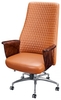 Дизайнерское кабинетное кресло MONTBLANC CABINET CHAIR (Кожа B) - 1