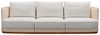 Дизайнерский трехместный диван Solaia sofa (Ткань FD) - 1