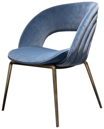 Дизайнерский обеденный стул MOON (ткань FD) - 5