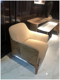 Дизайнерское кресло для отдыха VERO CHAIR (Ткань FD) - 6