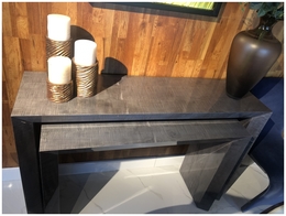 Дизайнерская консоль Lante console table (White lacquer) - 5