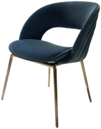 Дизайнерский обеденный стул MOON (ткань FD) - 1