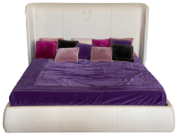 Дизайнерская кровать MILLANTU BED (Ткань FD) - 1