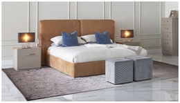 Дизайнерская кровать MAJESTY BED (Натуральная кожа A) - 2