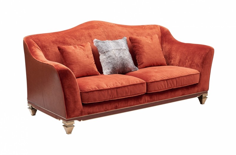 Дизайнерский двухместный диван ALBA LOVE SEAT (Ткань)