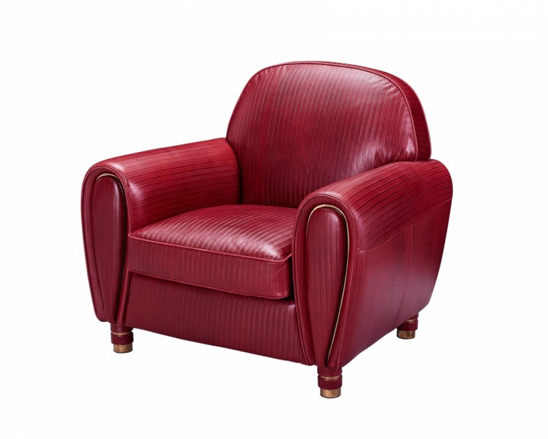Дизайнерское кресло для отдыха SANGUE CILIEGIA SINGLE CHAIR (Ткань)