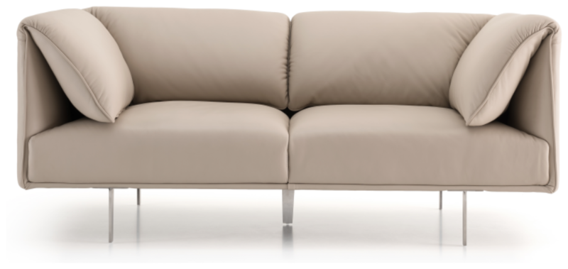 Дизайнерский трехместный диван MONTEROTONDO (эко кожа)