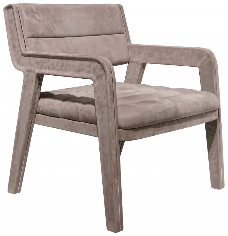 Дизайнерский обеденный стул TURIN ARM CHAIR (Итальянская кожа KC-BV)
