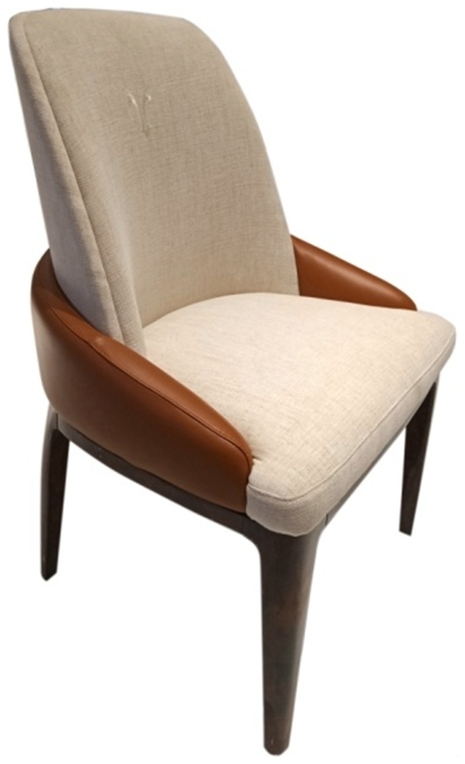 Дизайнерский обеденный стул CRONOS SHORT ARM (Ткань FD)